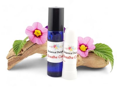 Breathe Clear - Essential Oil Roller or Inhaler