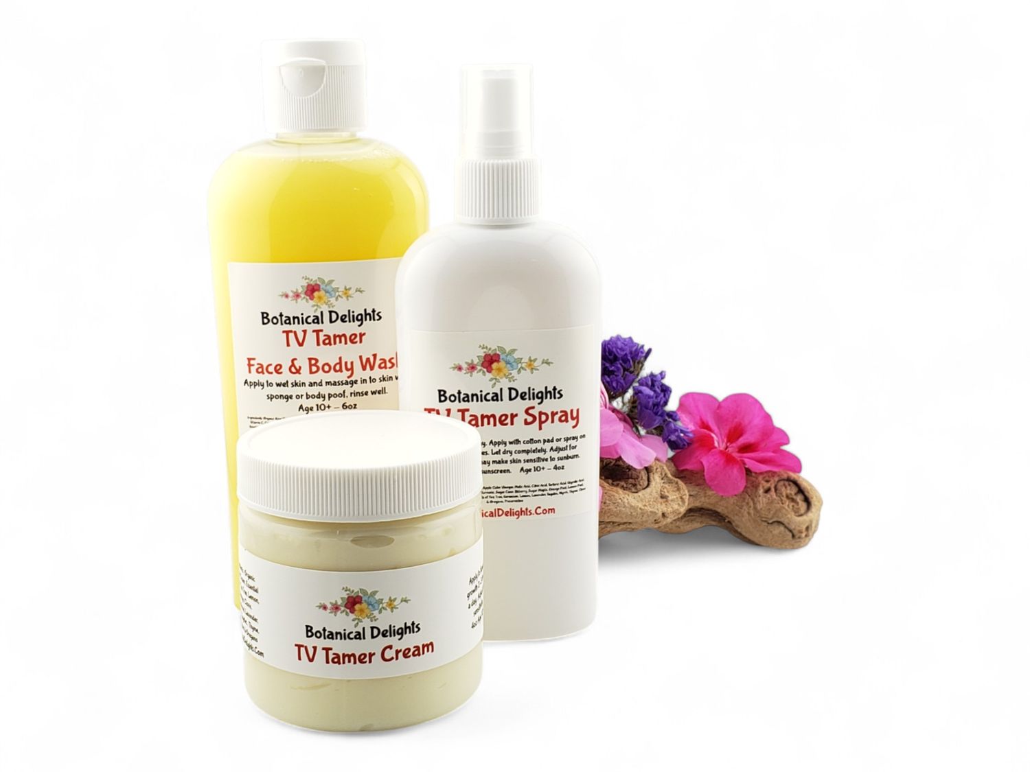 Tinea Tamer Spray, Body Wash &amp; Cream