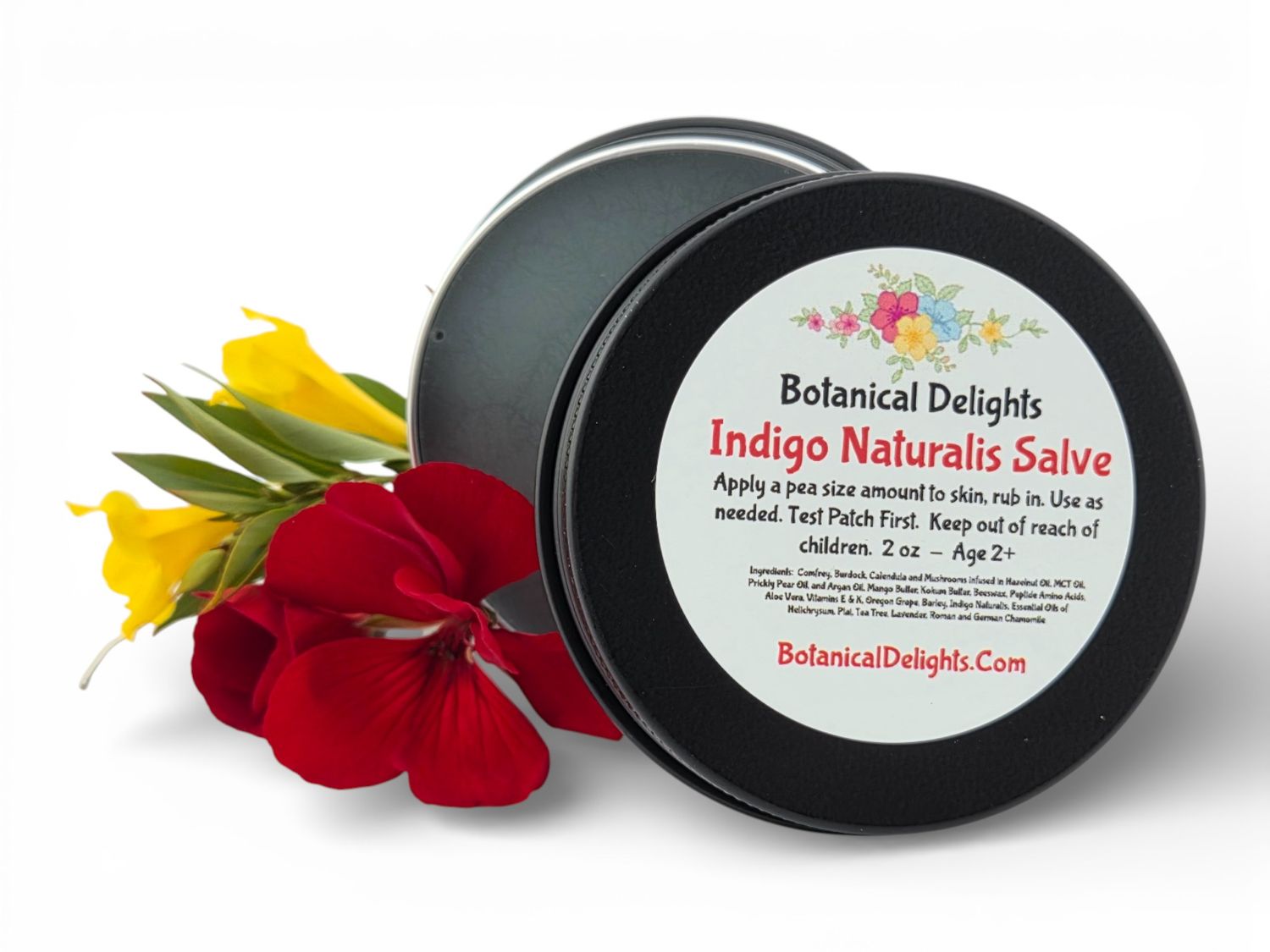 Indigo Naturalis Skin Salve - Indigo Naturalis, Oregon Grape Root