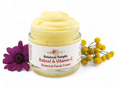 Retinol &amp; Vitamin C Botanical Facial Cream