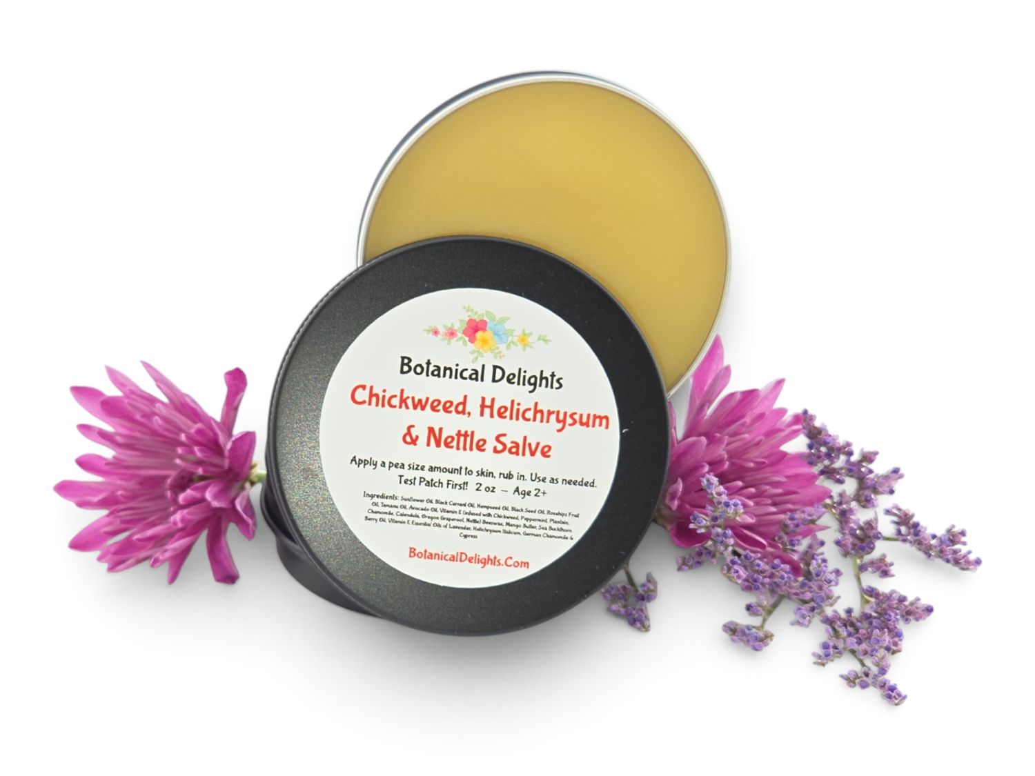 Chickweed, Helichrysum &amp; Nettle Salve