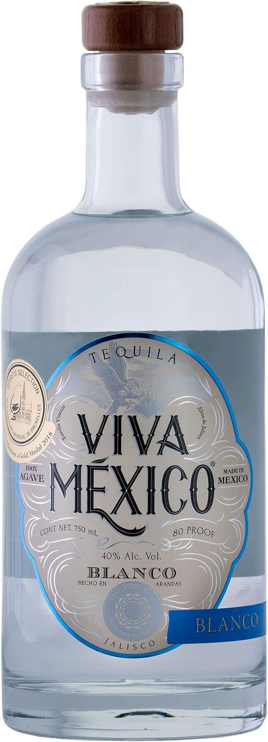 Tequila Viva México Blanco Retro