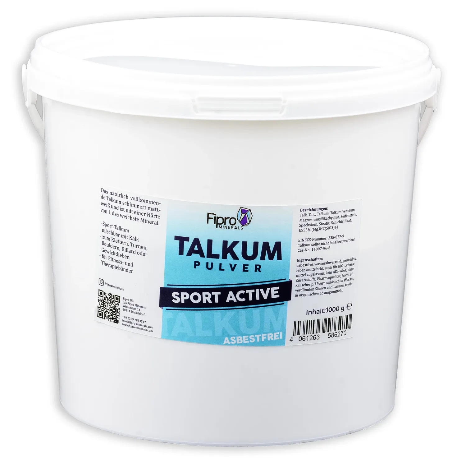 SPORTS TALC Talcum Powder Talcum Powder Asbestos Free Gym Climbing Billiards