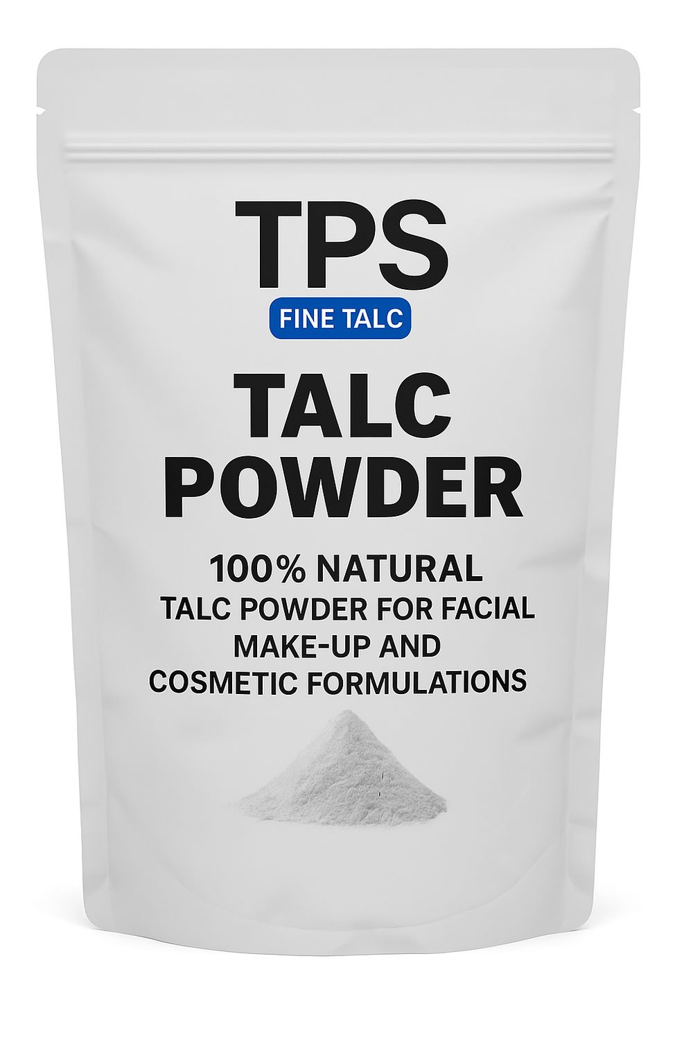 Fine Talc 100% Natural Talc Powder for Facial Make-up and Cosmetic formulations