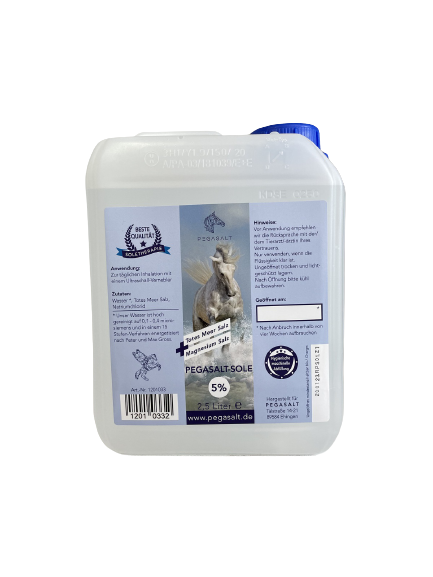 5% Tote Meer Sole 2,5liter 5% Tote Meer Sole 2,5liter