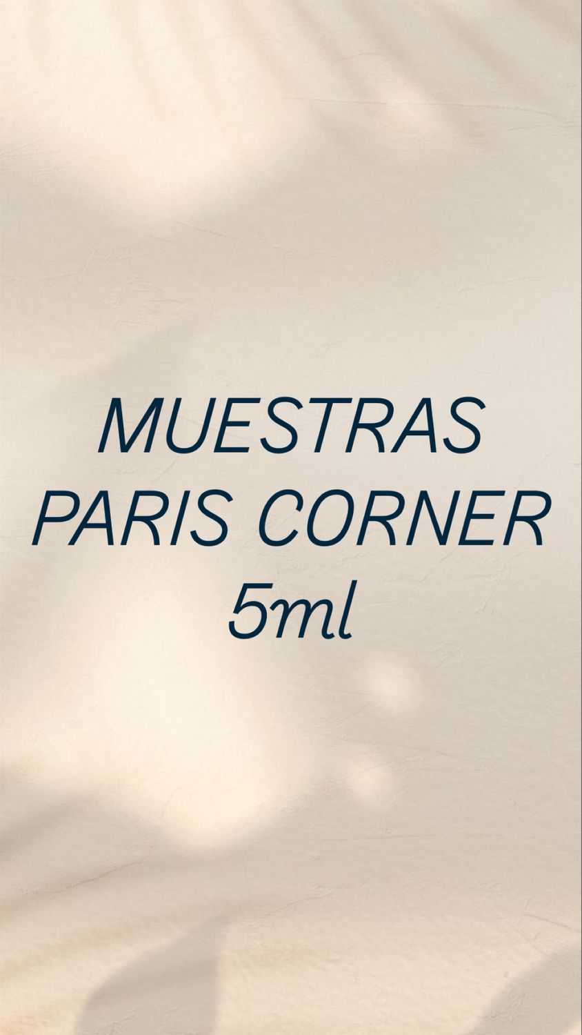 Muestras Paris Corner 5ml