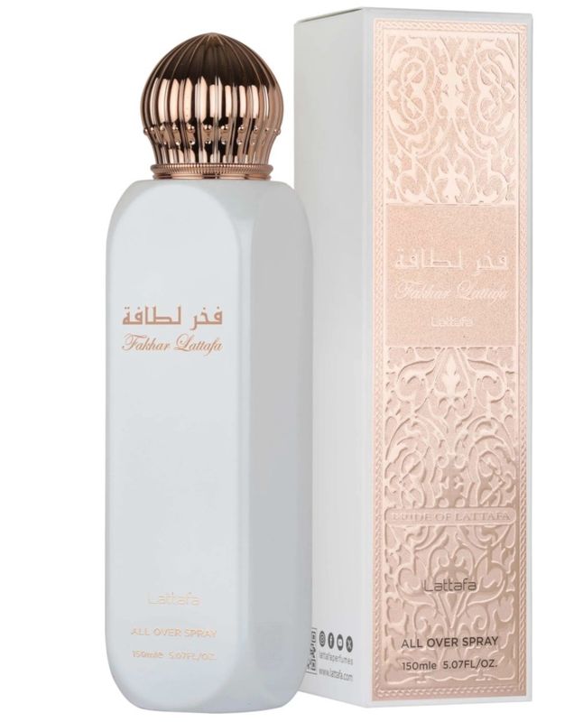 Bruma perfumada Fakhar rose (Spray All Over) 150ml - Lattafa