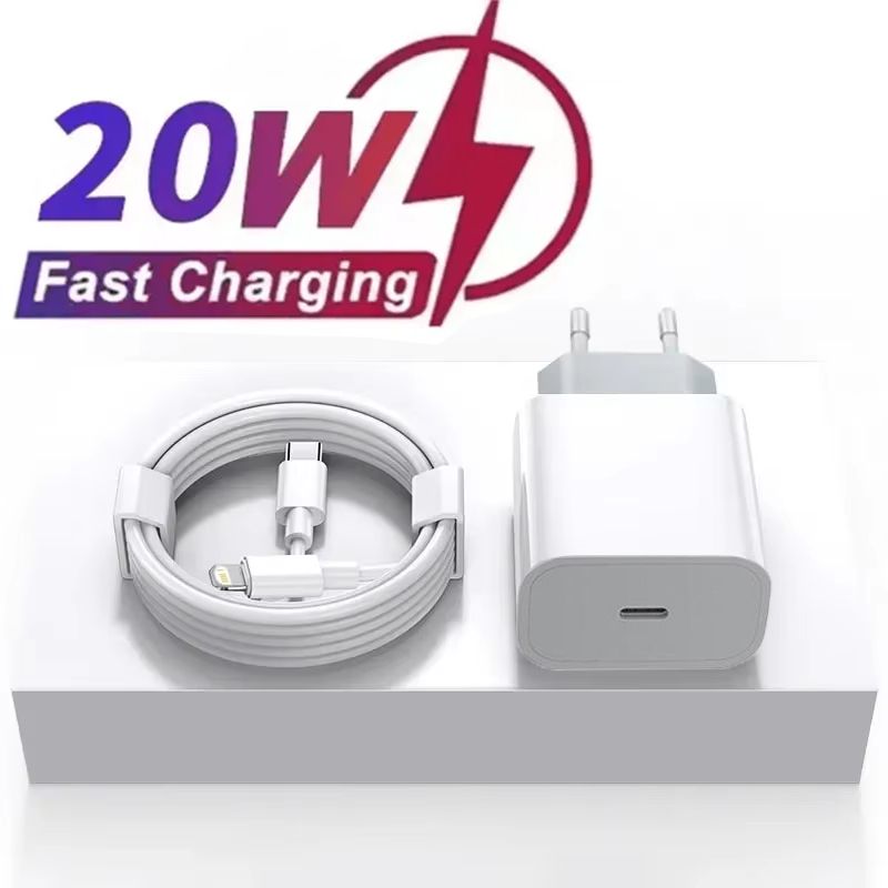 20W PD Charger USB Type C Fast Charging Adapter For iPhone 15 14 13 Pro Max Mini XR X XS 8 Plus Quick Charge USB C Phone Charger