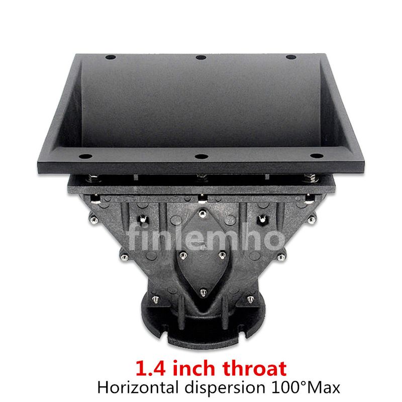 1PC DJ Speaker Tweeter Horn Line Array Waveguide 1.4&quot; Throat HiFi Home Theater For 3 Inch Voice Coil Professional Audio DJ Mixer