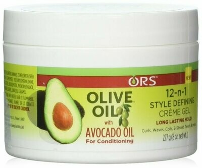 Olive Oil 12-N-1 Style Defefining Crème gel Avocado Oil