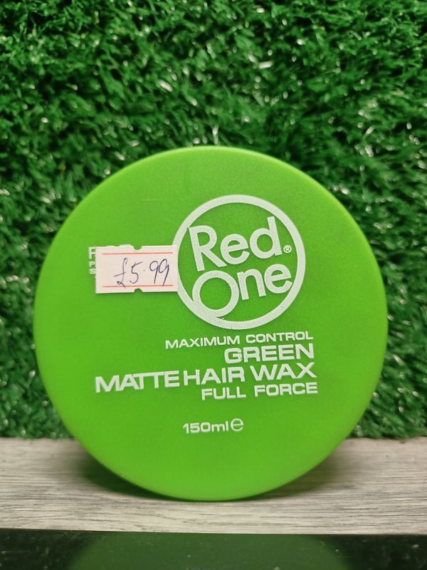 Green Matte Hair Wax