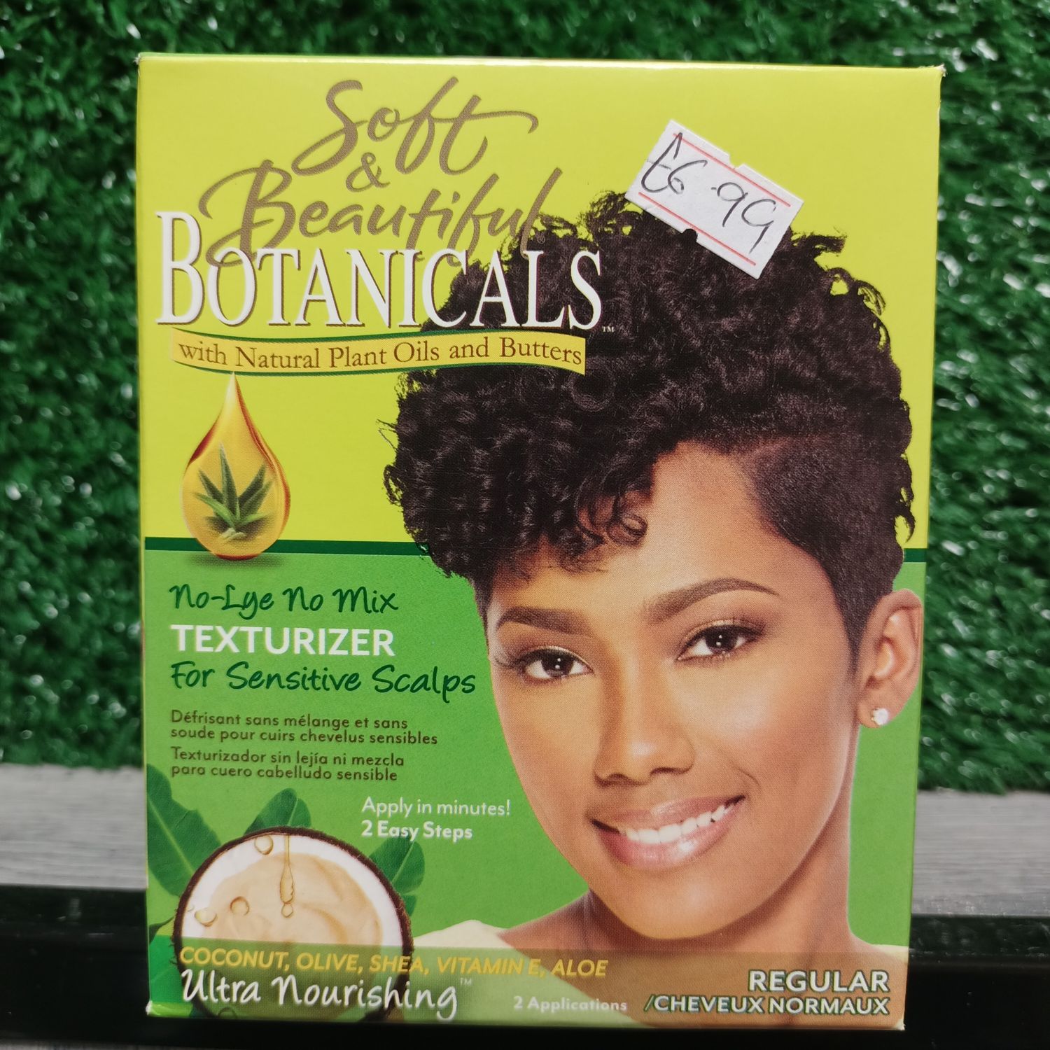S&B Botanicals No-Lye Mix Texturizer For Sensitive Scalp Regular