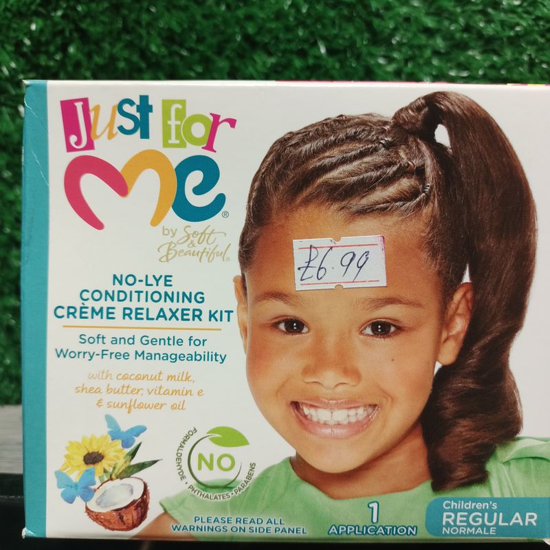 No-Lye Conditioning Creme Relaxer Kit Children's Regular