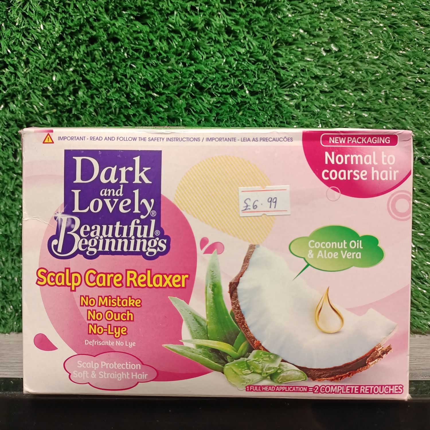 Dark and Lovely Scalp Care Relaxer Normal to Coarse hair