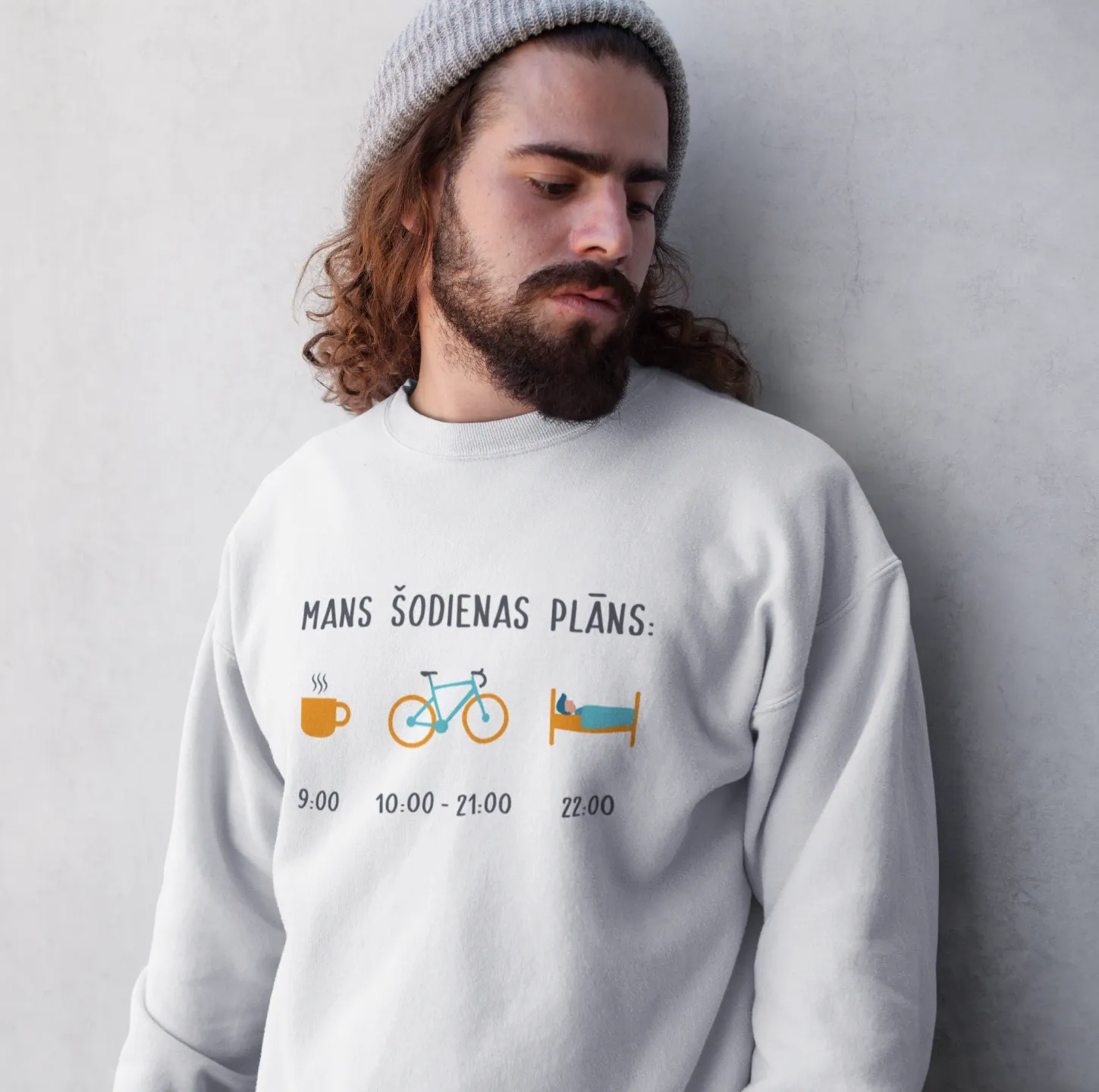 Men&#39;s Premium Sweatshirt, &quot;Plan&quot; LV (3 colors)