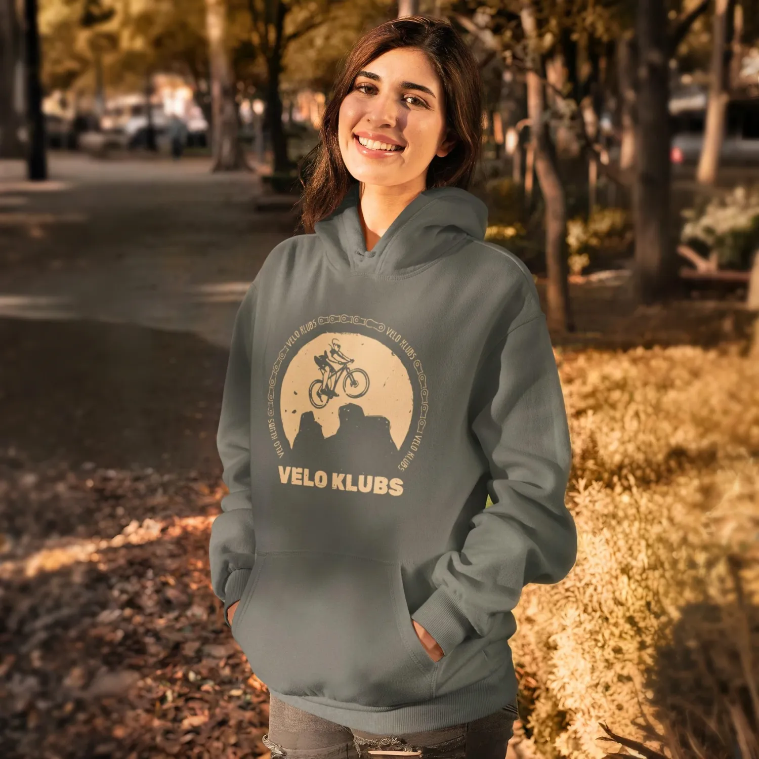 Hoodie &quot;Velo club&quot;.