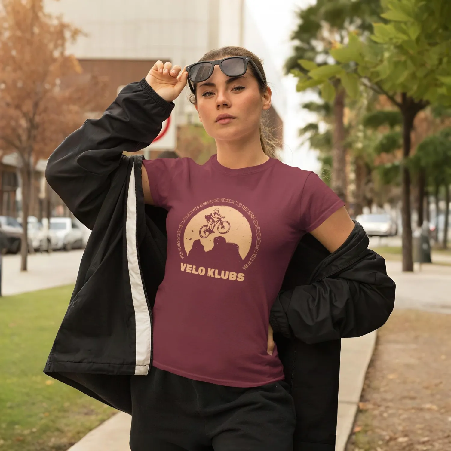 T-shirt &quot;Velo club&quot;.