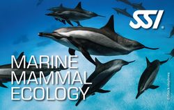 Marine Mammal Ecology Specialty