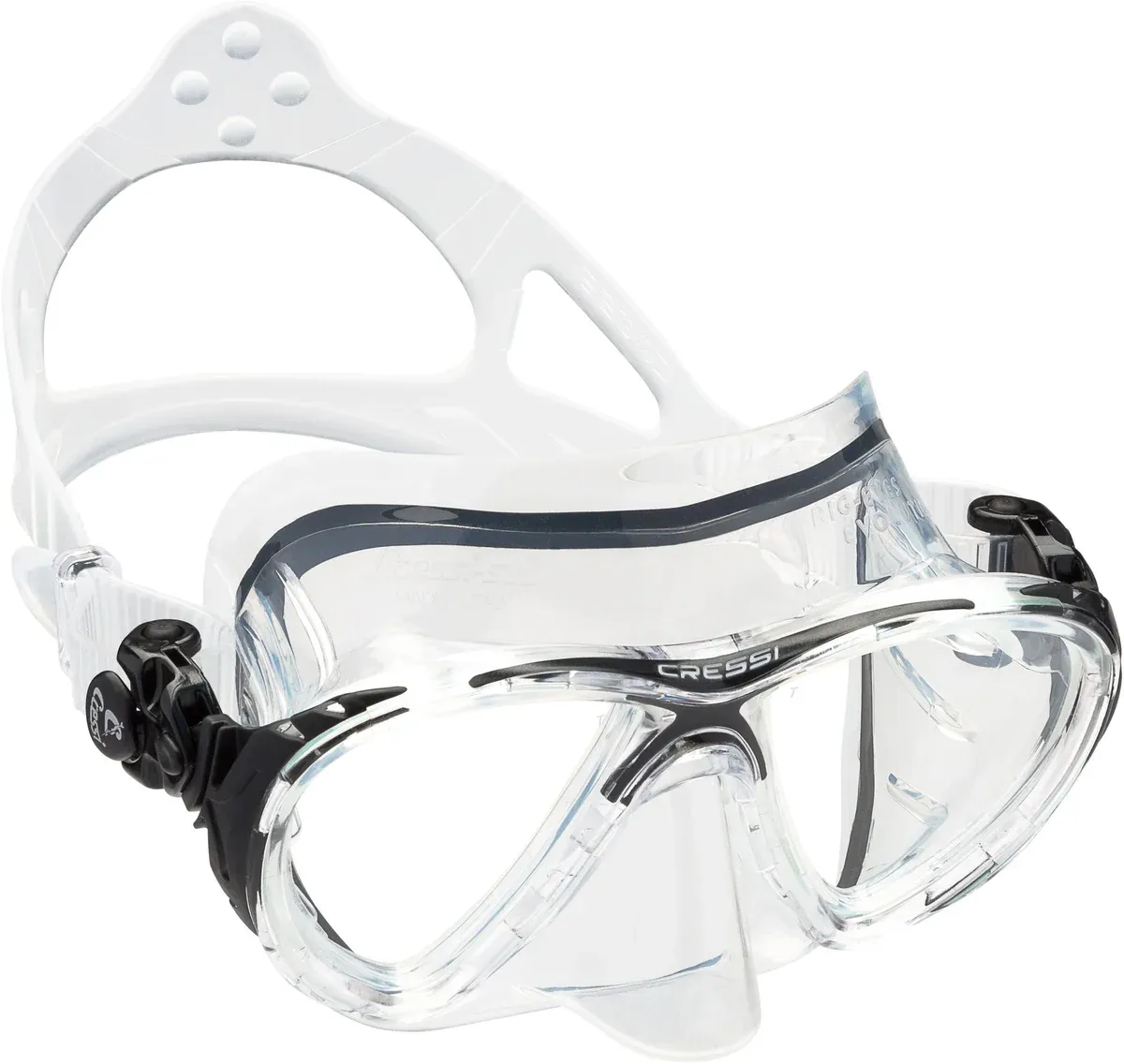 Cressi Big Eyes Evolution Mask – Revolutionair Duikmasker met Uitstekend Gezichtsveld