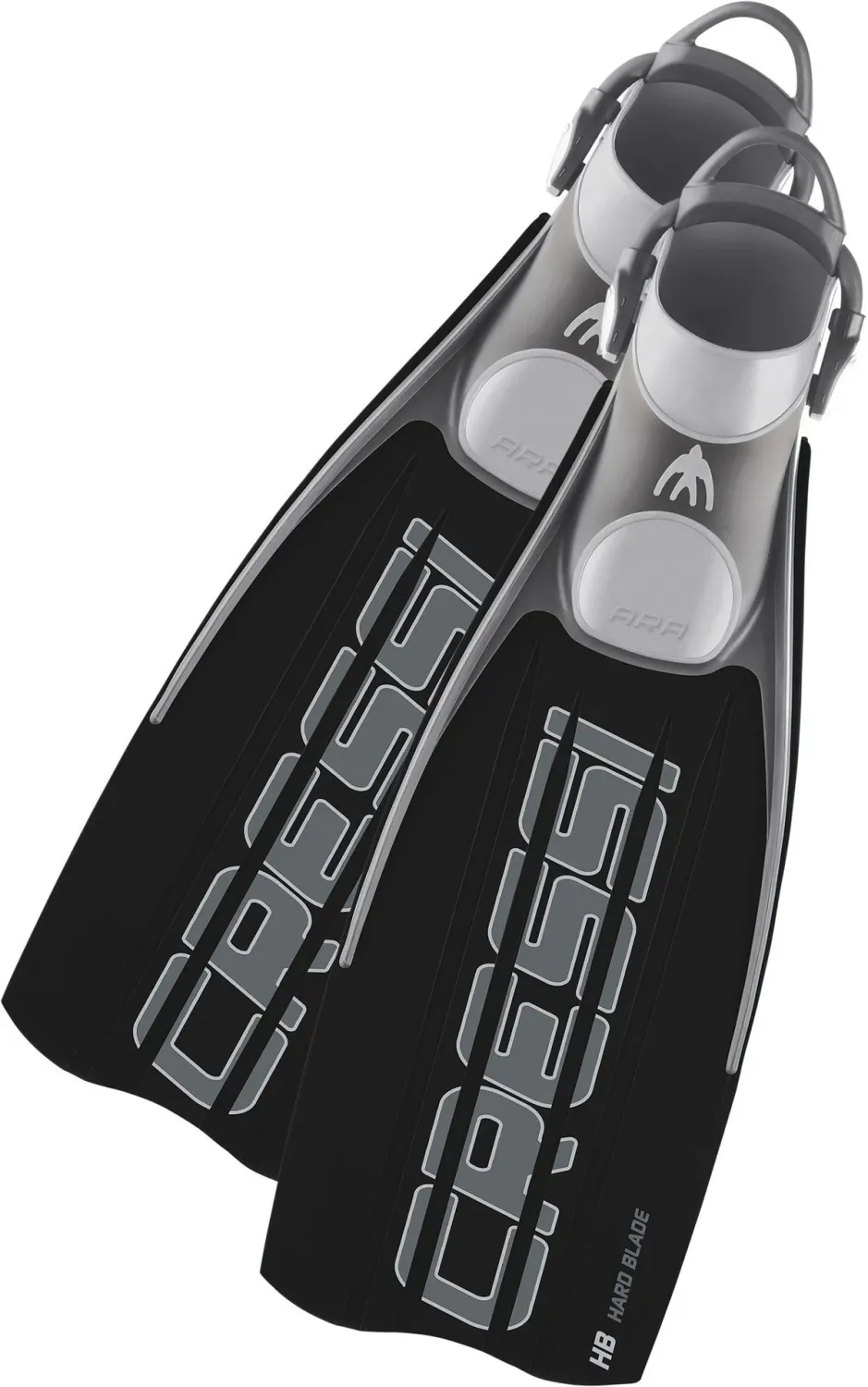Cressi Ara EBS Fins – Technische Duikvinnen met Elastic Bungee System (Open Heel)