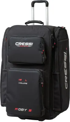 Cressi Moby 5 Trolley – Ruime Reistrolley en Rugzak in Één