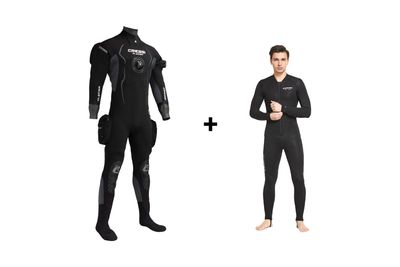 Cressi Pro Glacier Drysuit Set