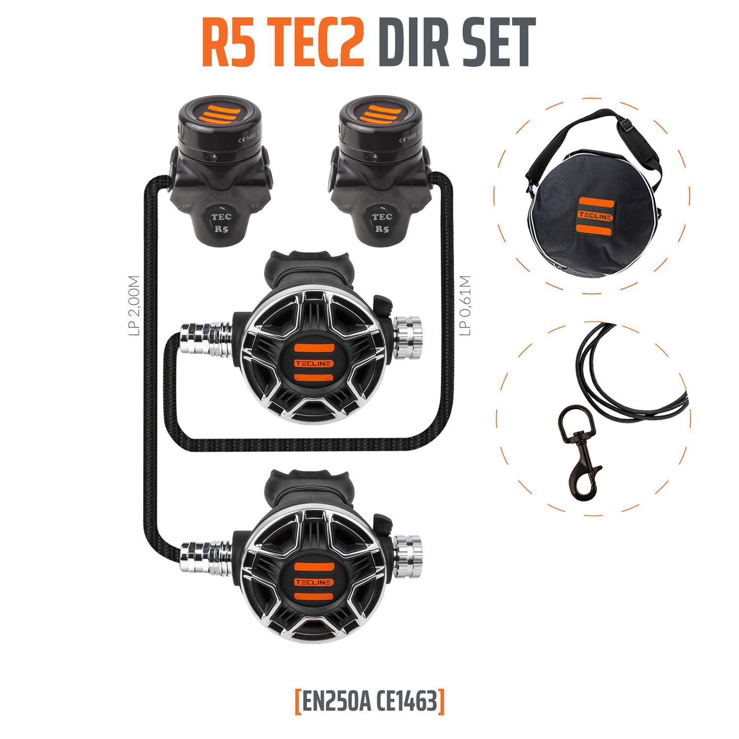 Tecline R5 TEC2 DIR Set