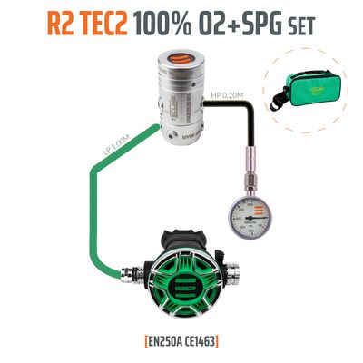 Tecline R2 TEC2 Stage Set – 100% O₂ | M26x2