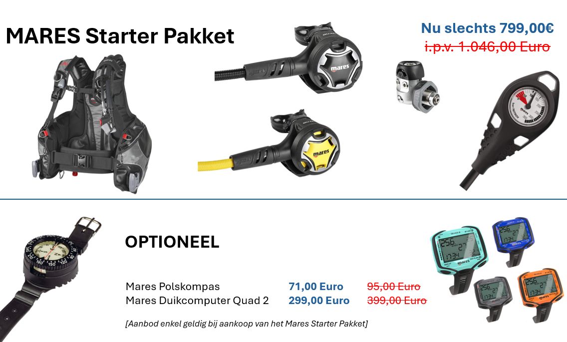 Mares Pro Starter Set