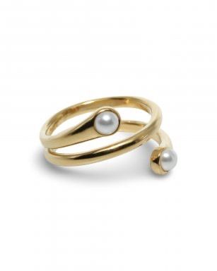 Ring Twist Pearl