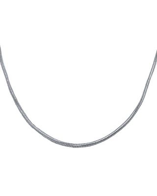 Ketting |  Simple Round | Zilver| Stainless steel
