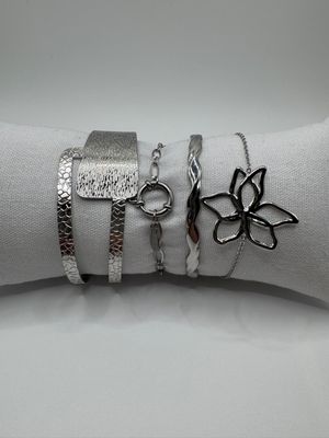 Armband | Twist | Zilver | Stainless Steel Armband | Twist | Zilver | Stainless Steel