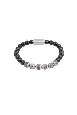 Armband | Heren | Vanguard Cuff | Natuursteen | 21,5 cm