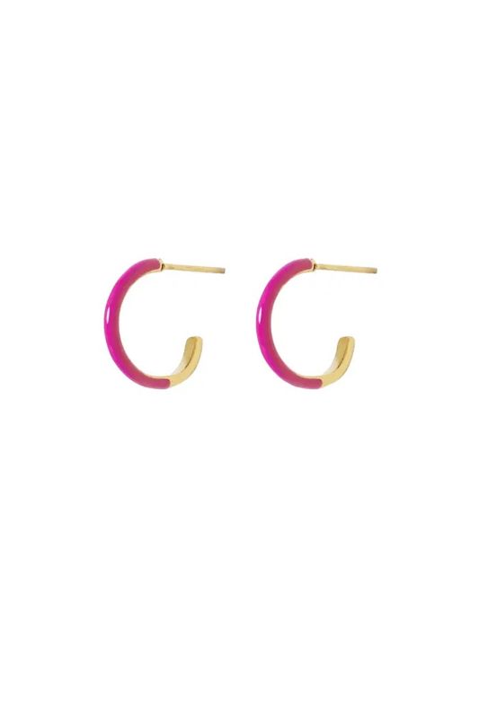 Hoops stainless steel, kleurvast goud