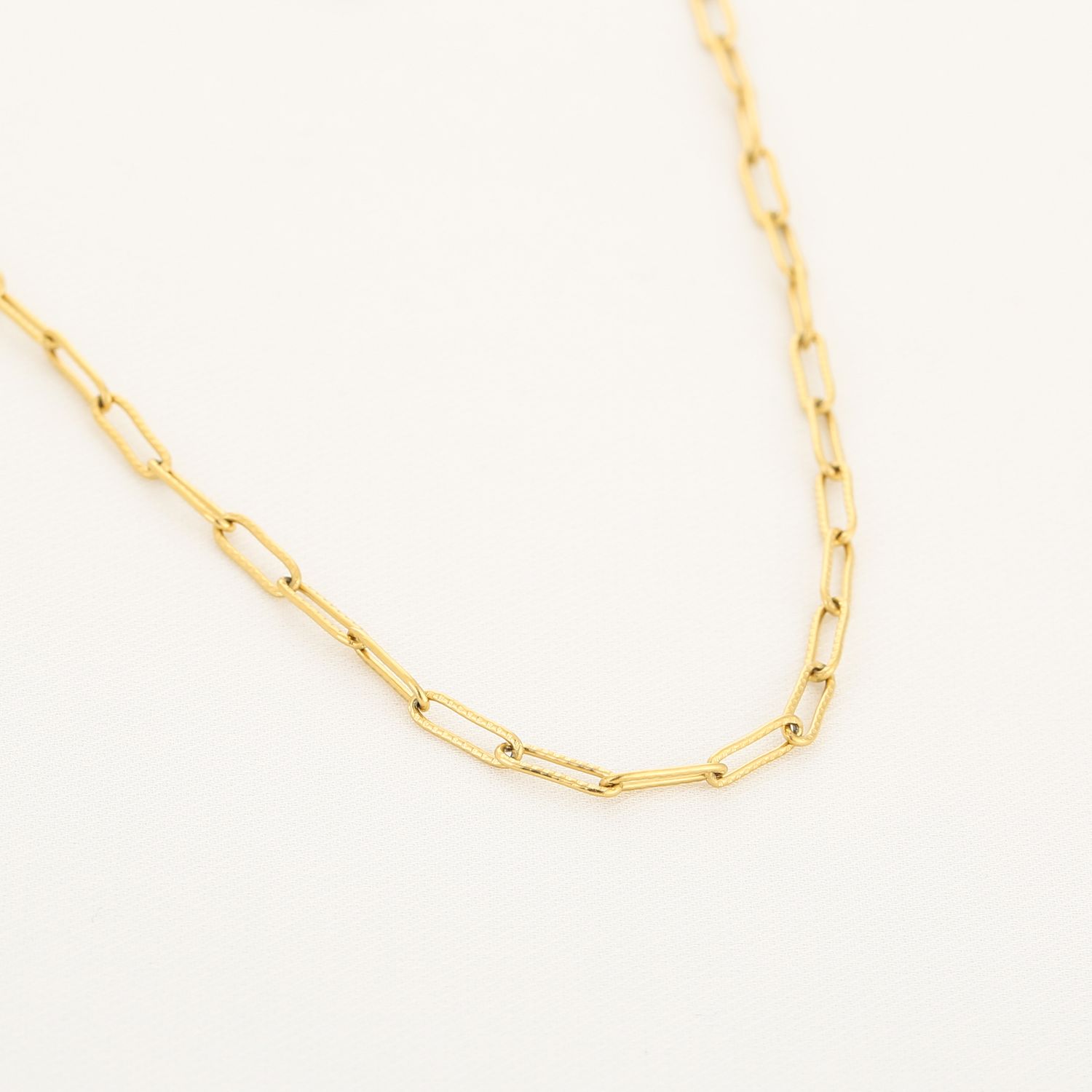 Ketting | Schakel |  Stainless steel | Goud