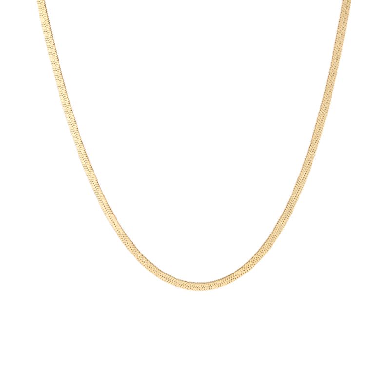 Gouden snake ketting