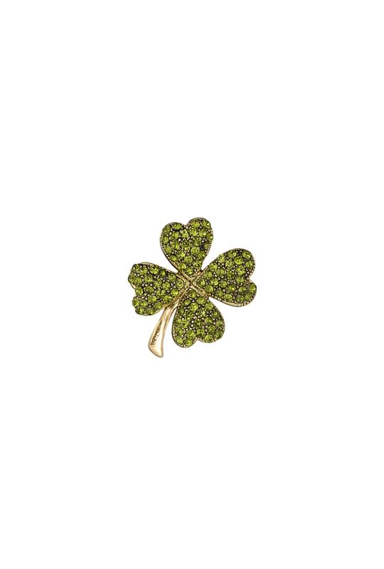 Broche | Klavertje Vier | Green
