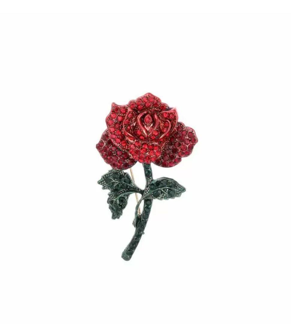 Broche | Rose | Red