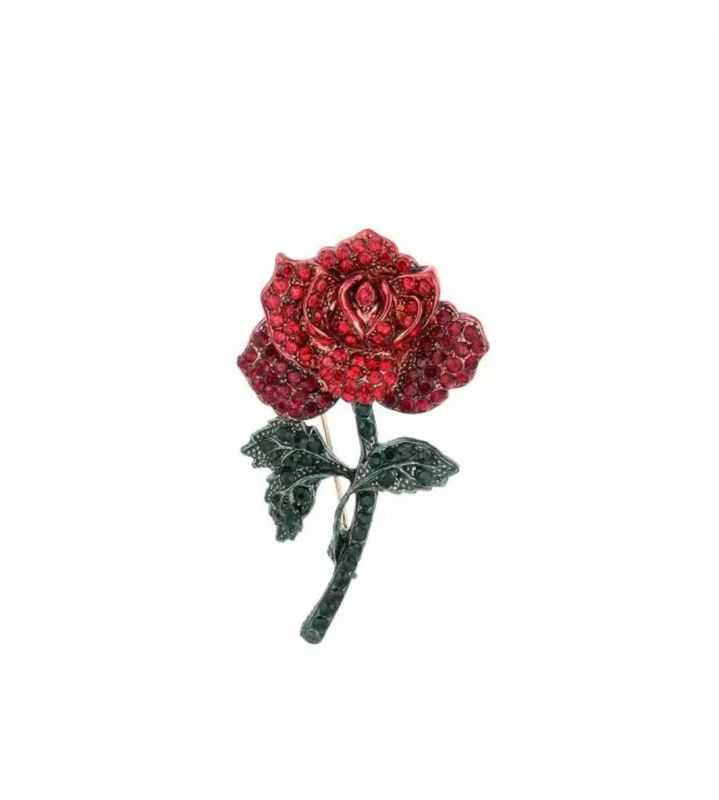 Broche | Rose | Red