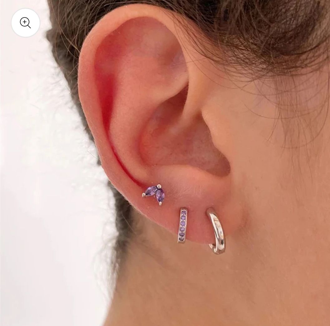 Oorbellen | Malia | Zilver | 925 Sterling Zilver