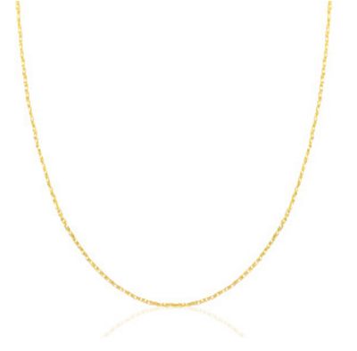 Basic gouden stainless steel ketting