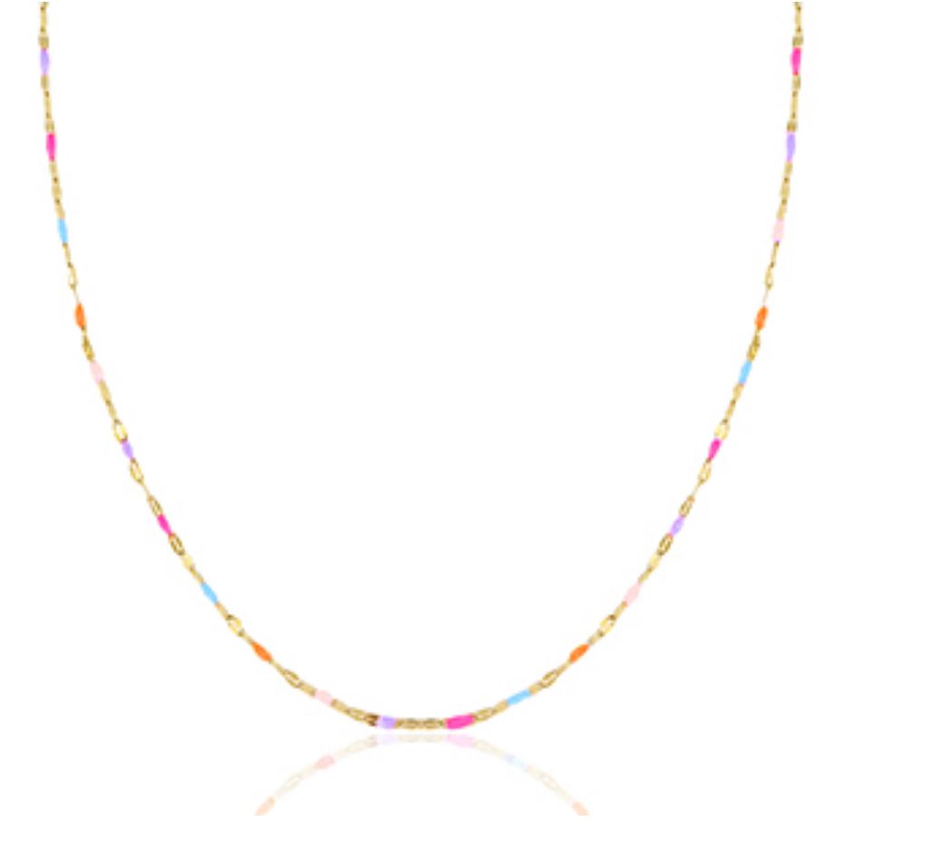 Neon ketting stainless steel