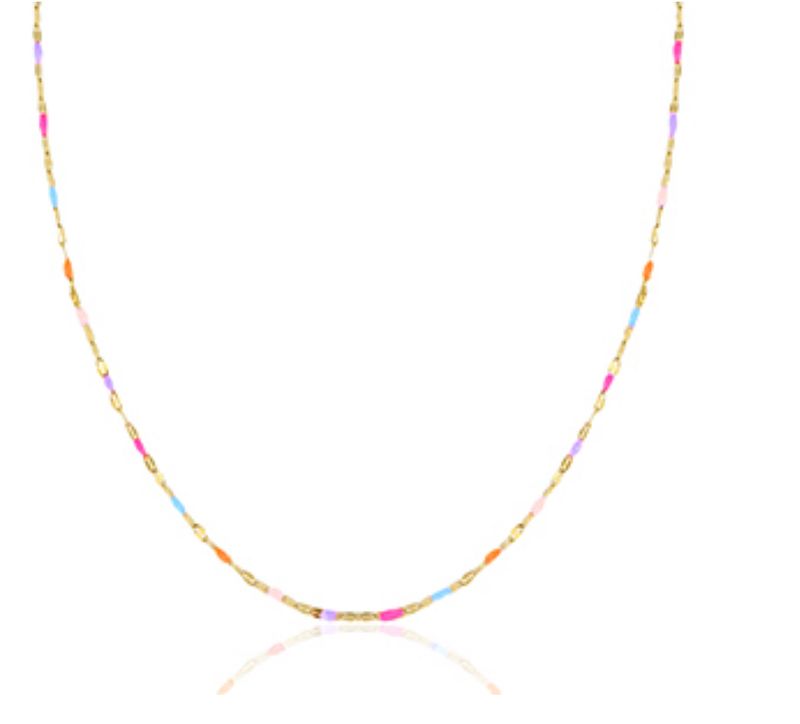Neon ketting stainless steel