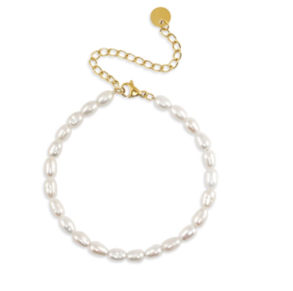 Parelmoer armband 