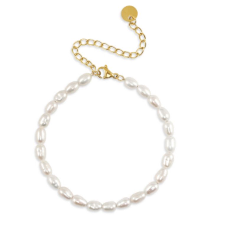 Parelmoer armband 