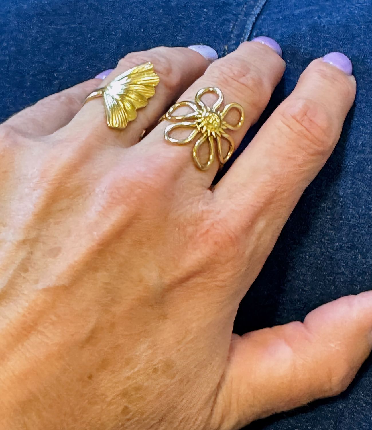 Stainless steel ringen