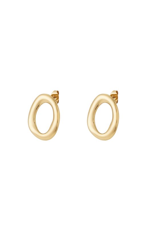 Oorbellen | Ellora | Goud | Stainless steel