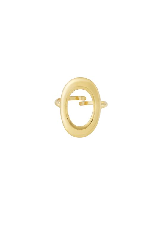 Ring | Ellora | Goud | Stainless steel