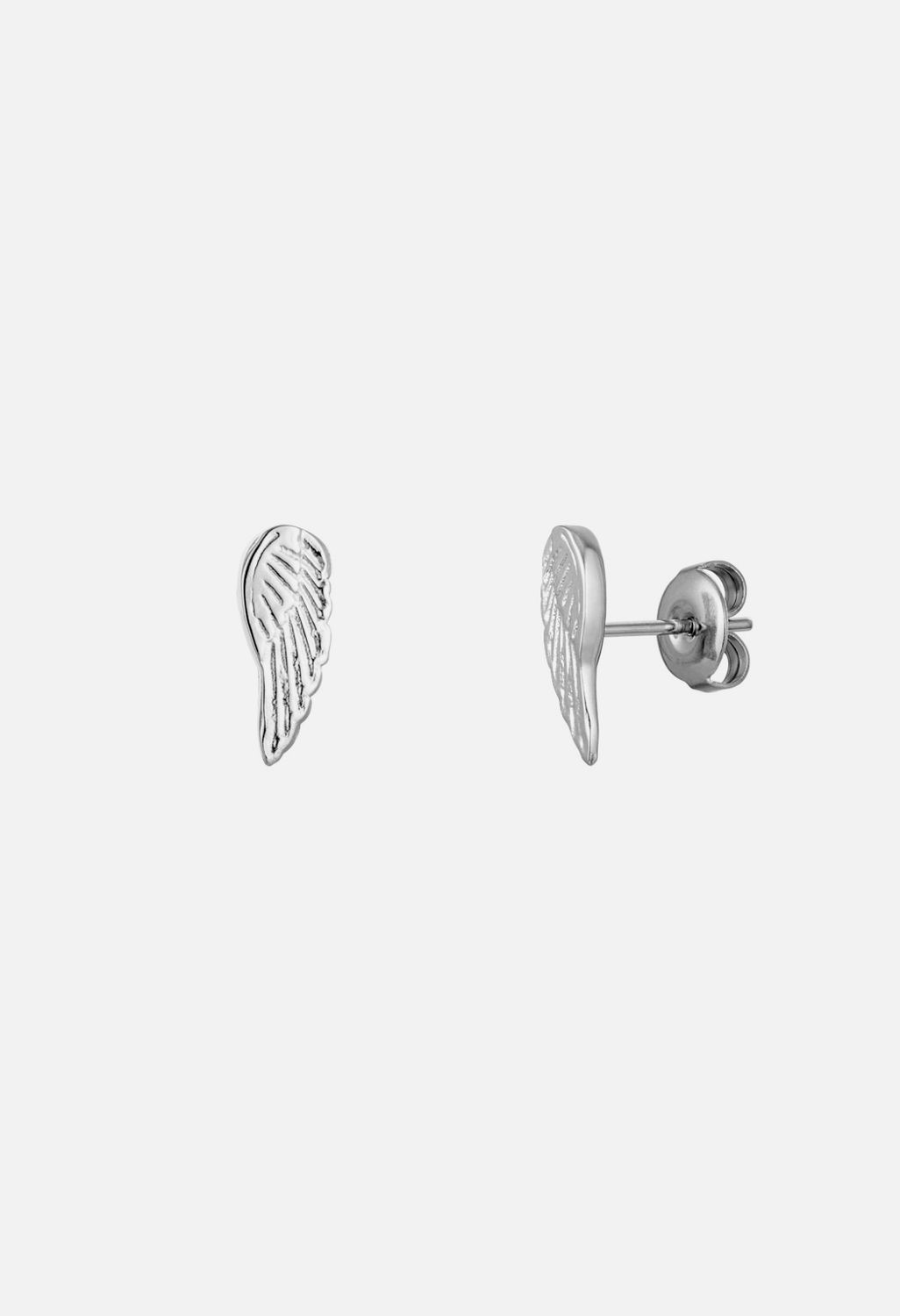 Stud | Vleugel | Zilver | Stainless steel