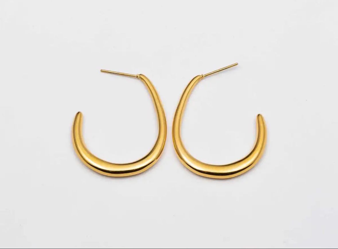 Oorbellen | Elena | Goud | Stainless steel